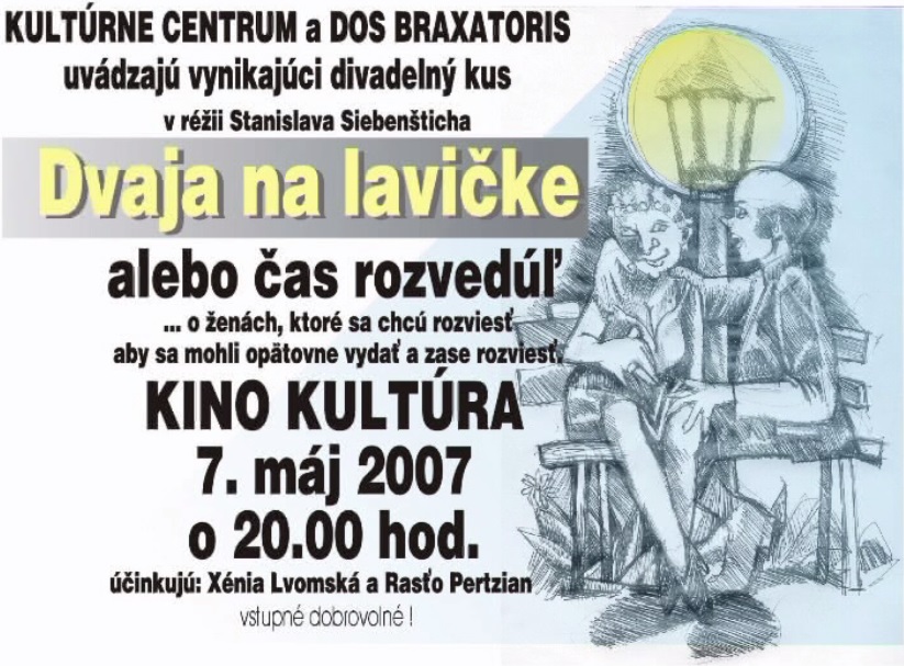 Dvaja na lavičke